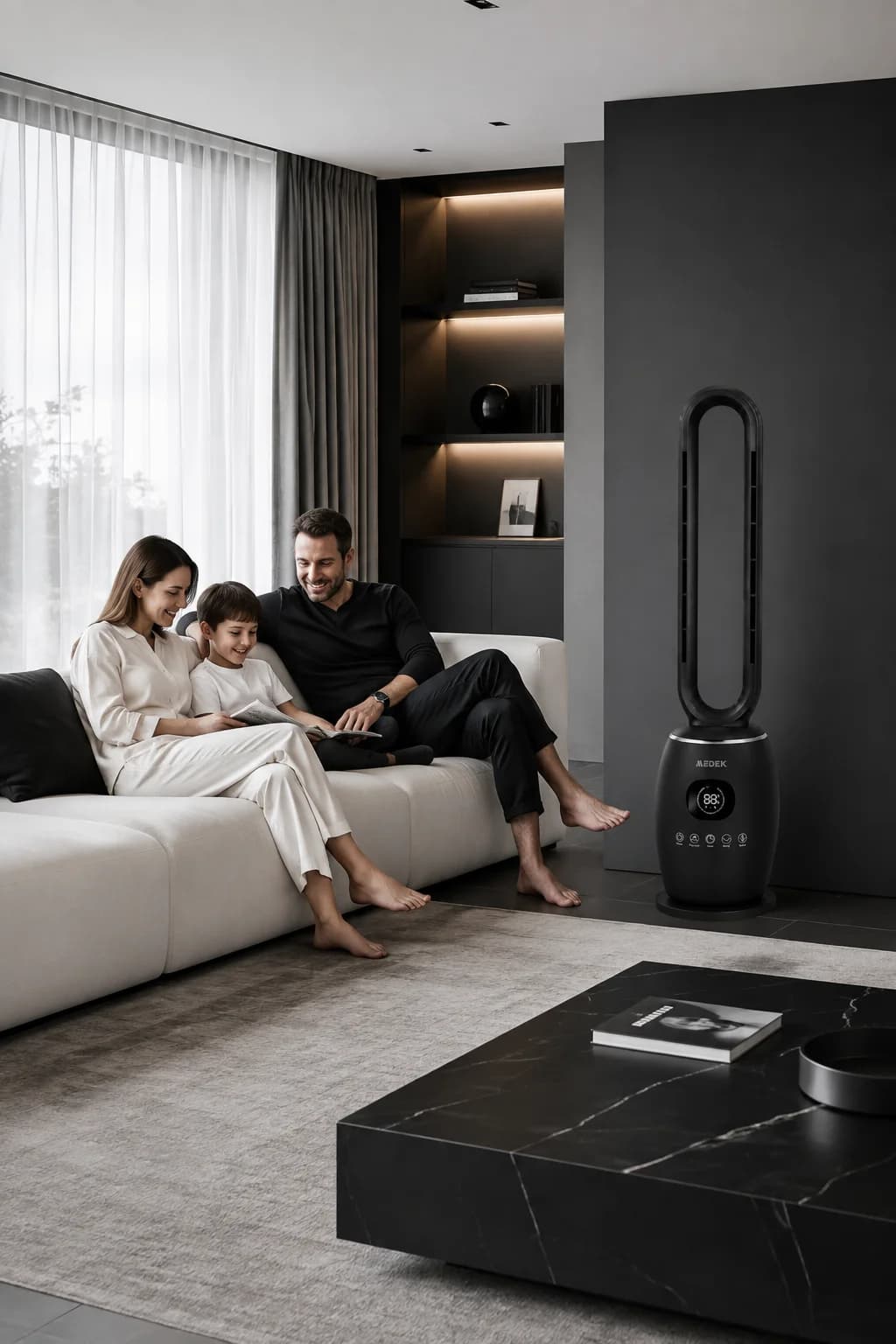 Ventilateur Sans Pale Chaud & Froid — Standard en situation